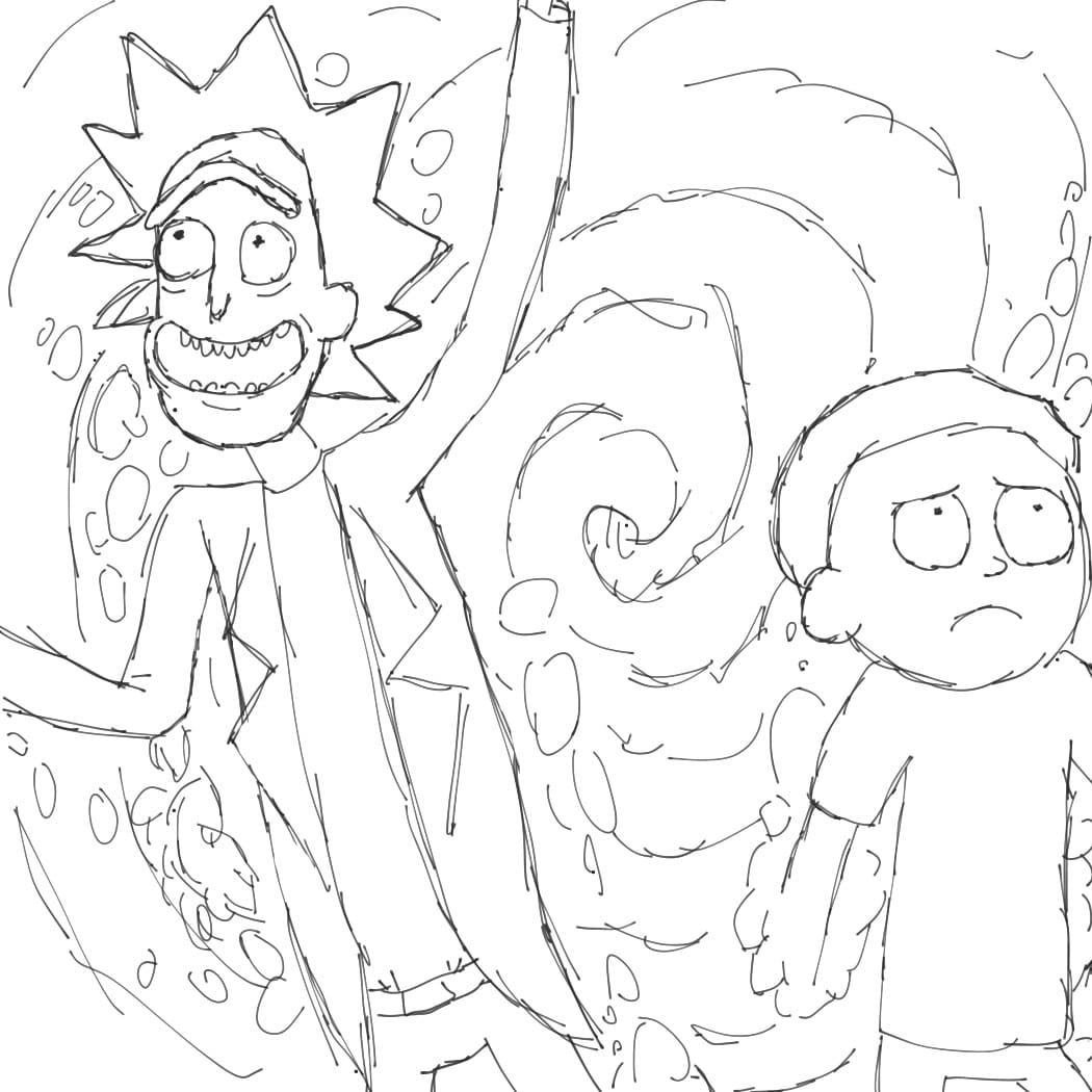 Rick and Morty Coloring Pages | 70 Intergalactic Pictures Free Printable