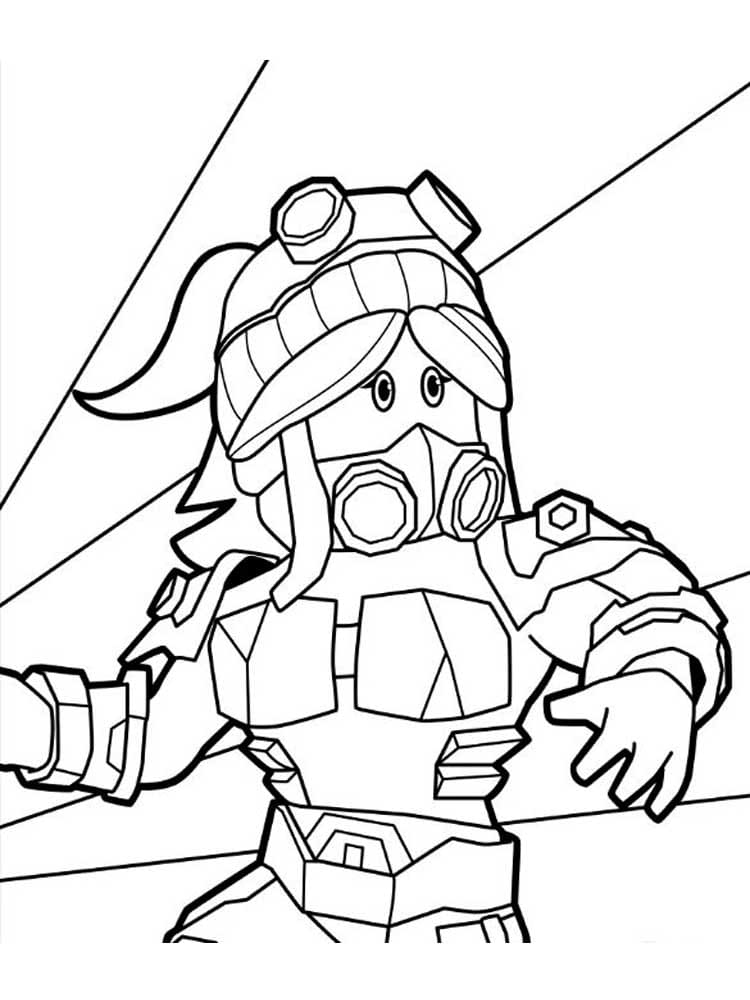 Roblox Coloring Pages