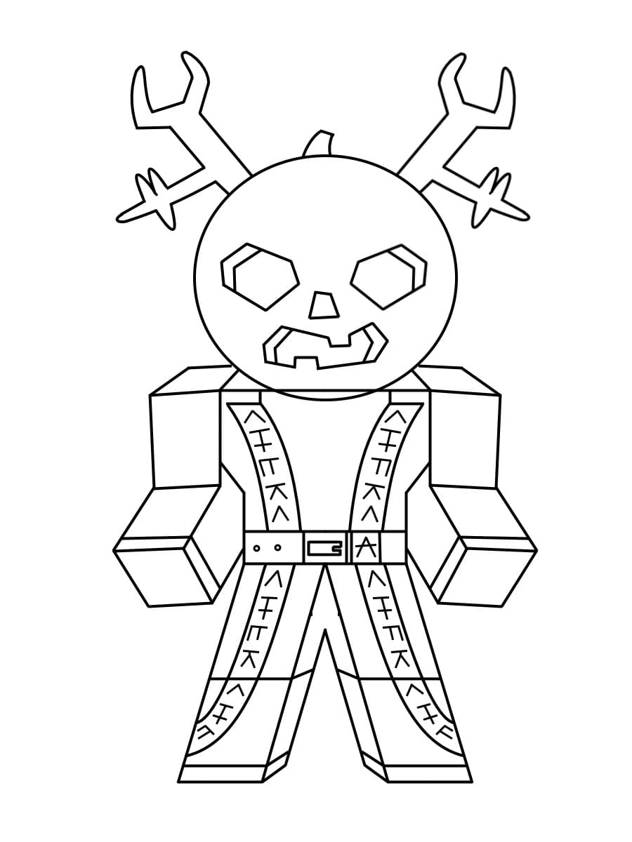 Roblox Coloring Pages