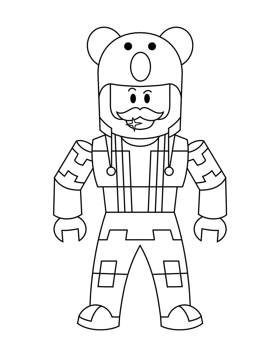 Roblox Coloring Pages