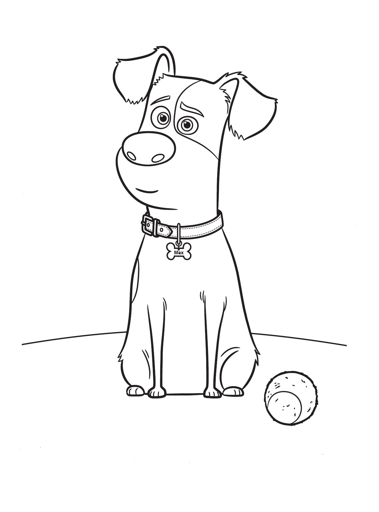 Download The Secret Life Of Pets Coloring Pages Print Them For Free