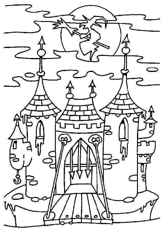 Desenhos de Castelo para colorir - 65 imagens para impressão gratuita