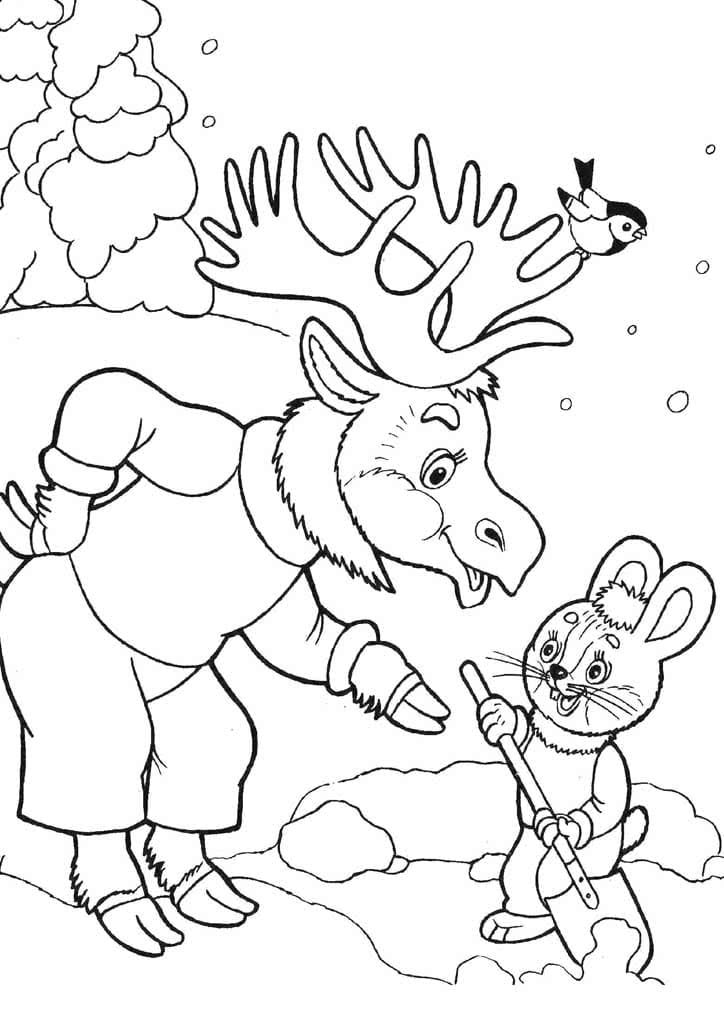 Disegni di Inverno da colorare - 90 immagini per la stampa gratuita