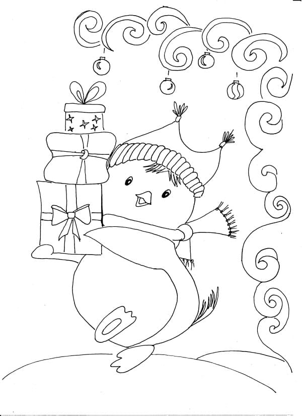 Winter Coloring Pages | 90 Pictures for Children Free Printable