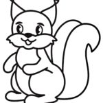Raskrasil- colorare per bambini di 2-3 anni-4
