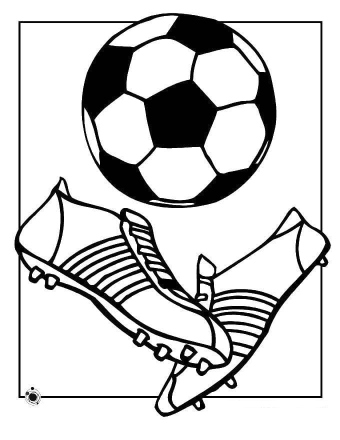 Desenhos de Futebol para colorir. Imprima online para meninos