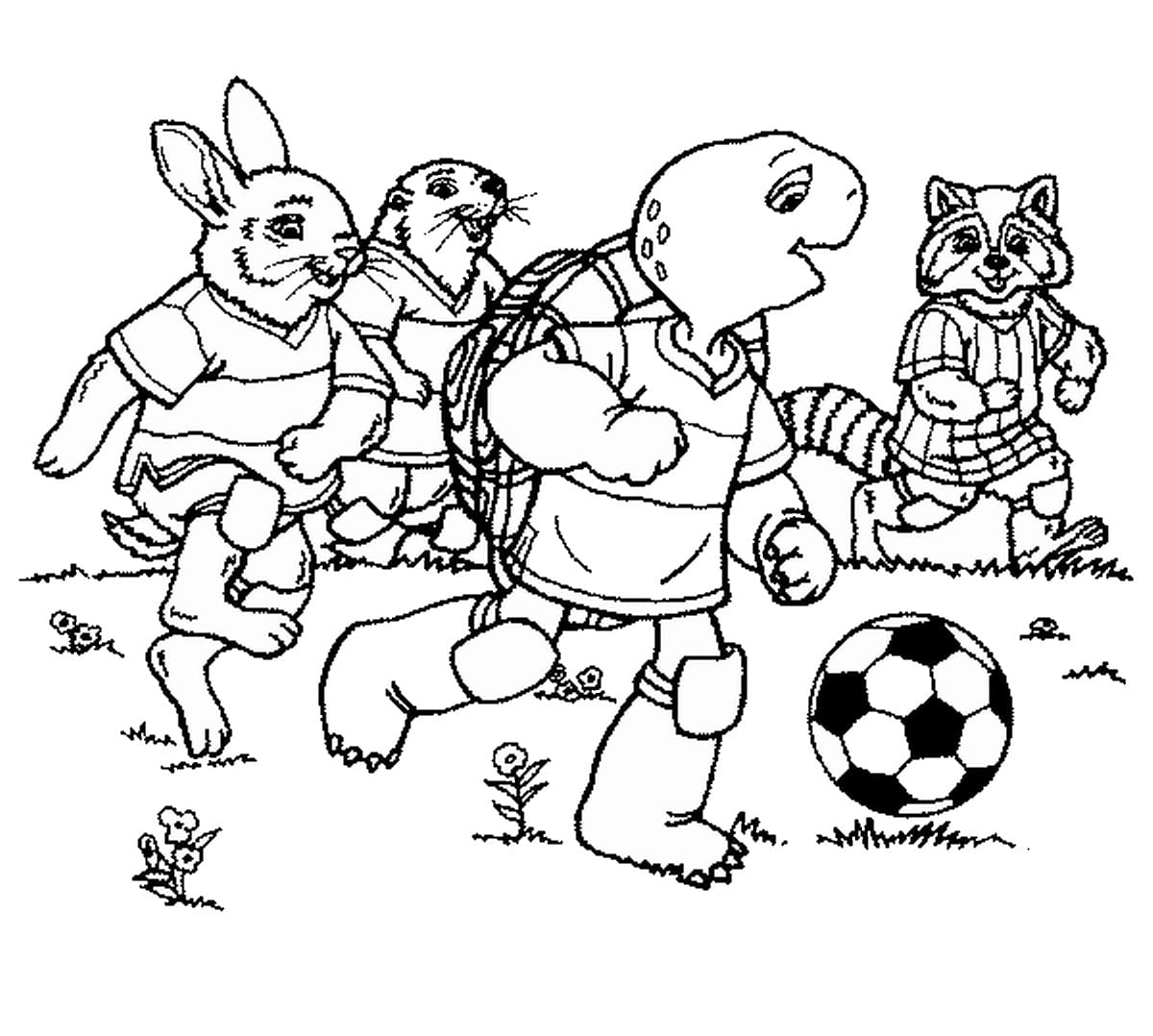 Coloriage Football - 80 pages à colorier à imprimer gratuits