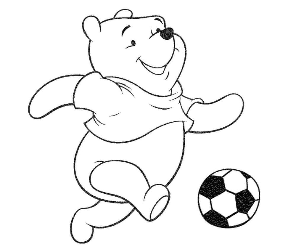 Dibujos de Fútbol para colorear. Imprimir en línea para niños