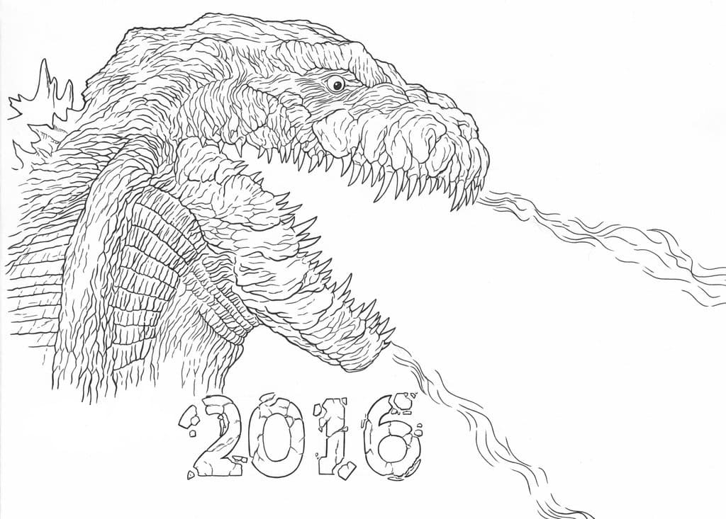 Godzilla Coloring Pages | 60 Pictures Free Printable