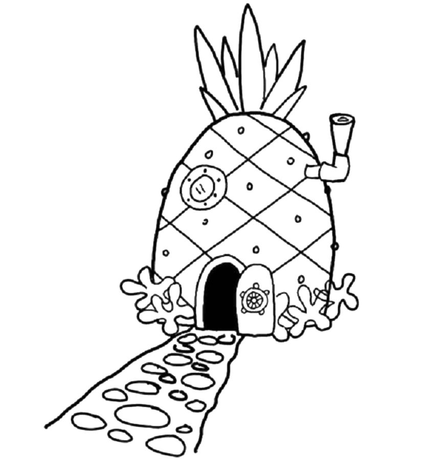 Desenhos do Bob Esponja para Colorir