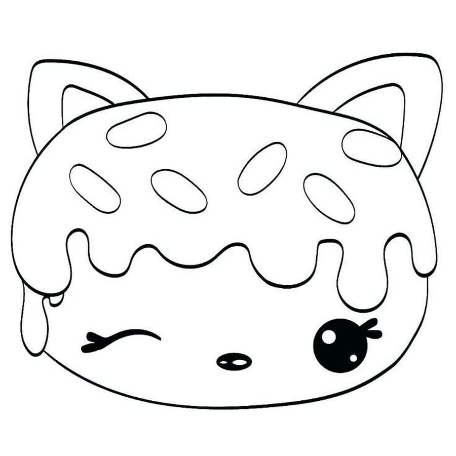 Coloriage Kawaii à imprimer