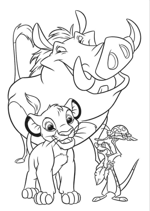 Dibujos De El Rey Le n Para Colorear 50 Im genes Para Imprimir Gratis