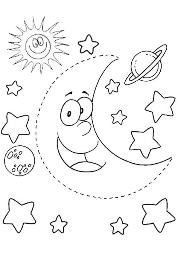 Space Coloring Pages | 110 Pictures Free Printable