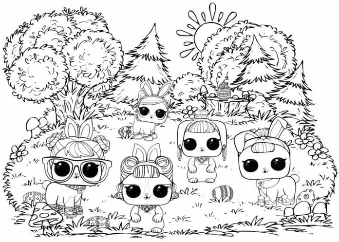 LOL Pets Coloring Pages. 25 Images Free Printable