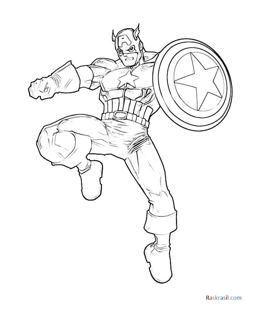 Disegni di Avengers da colorare - 110 pezzi stampa sul sito Web
