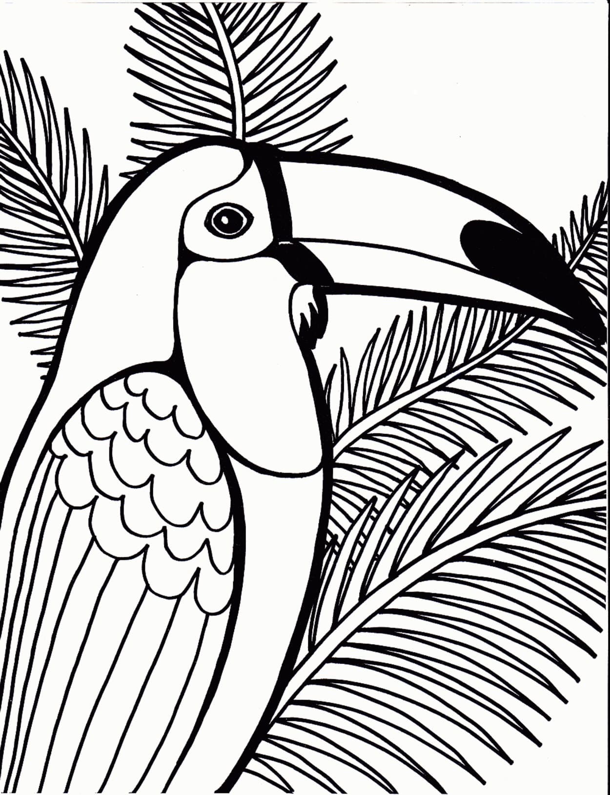 Dibujos de Aves para colorear - 75 imágenes gratis para imprimir