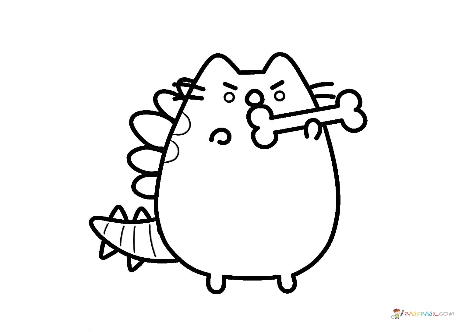 Pusheen Coloring Pages. Print Them Online for Free!