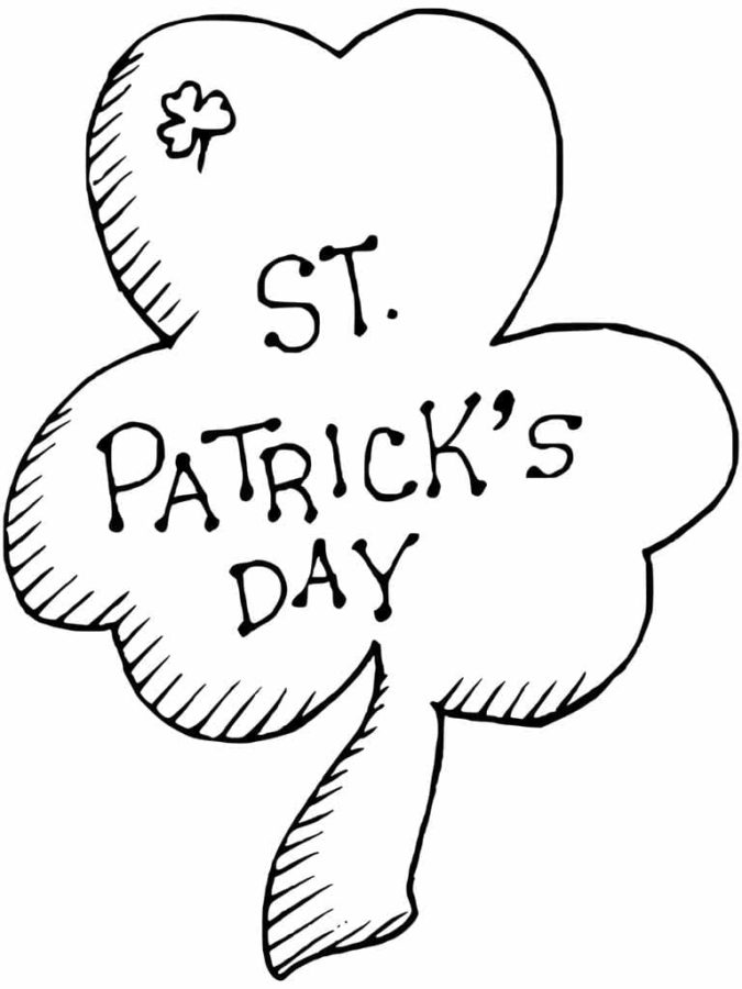 Shamrock Coloring Pages - St.Patrick 's Day | Free Printable