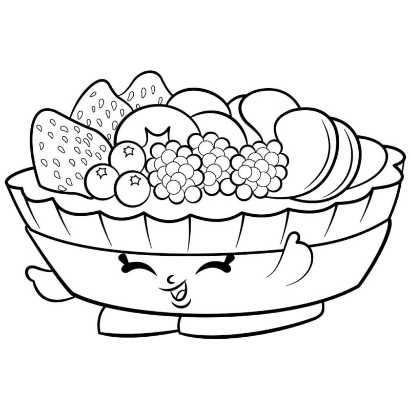 Dibujos de Shopkins para Colorear