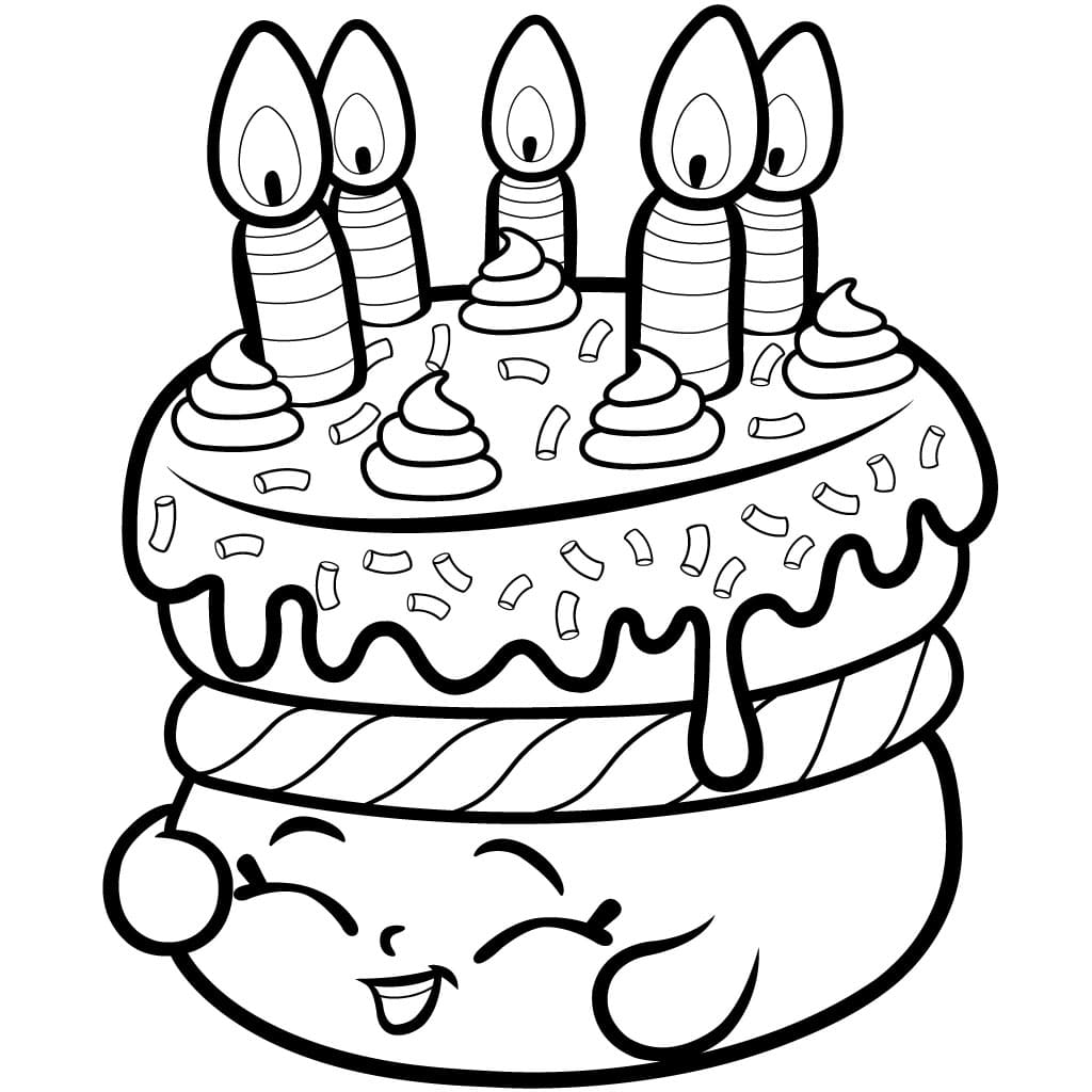 Shopkins Coloring Pages. 20 Best Images Free Printable