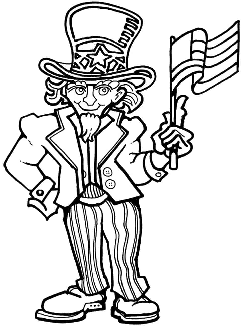 4th Of July Coloring Pages | Independence Day Free Printable