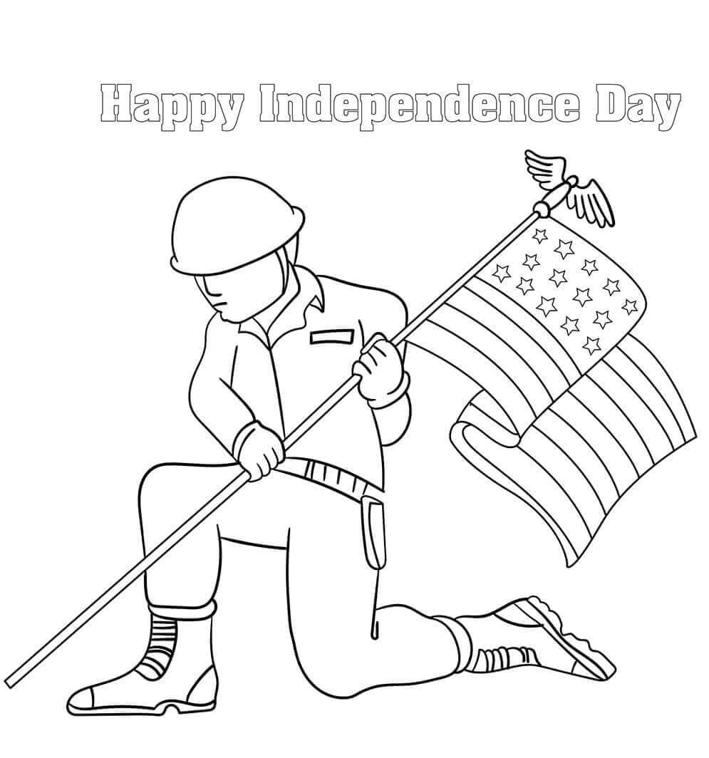 4th Of July Coloring Pages | Independence Day Free Printable