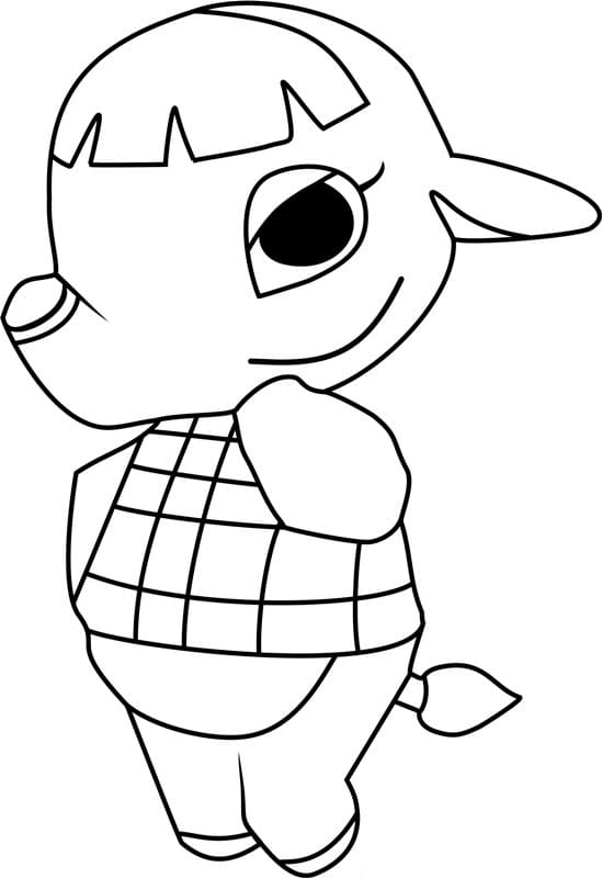 Dibujos de Animal Crossing para colorear - 100 imágenes para imprimir