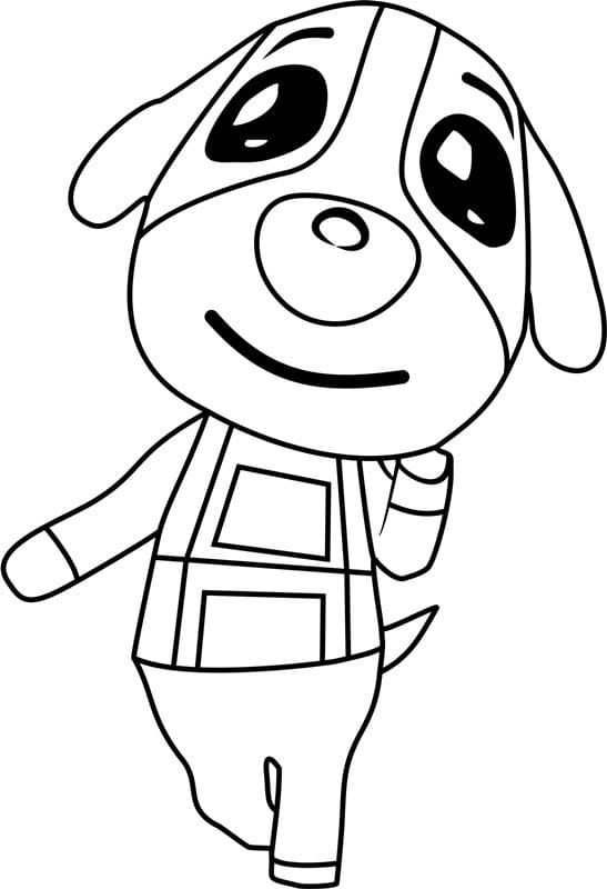 Dibujos de Animal Crossing para colorear - 100 imágenes para imprimir