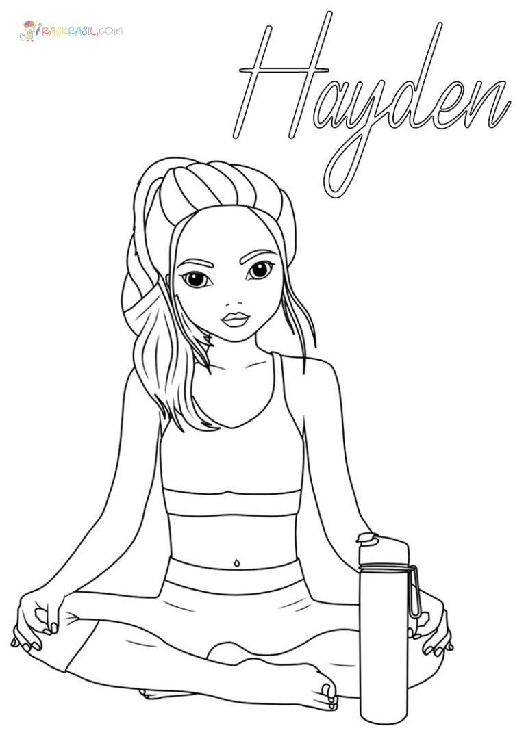 Ausmalbilder Topmodel | Neue Malvorlagen Kostenlos zum Ausdrucken