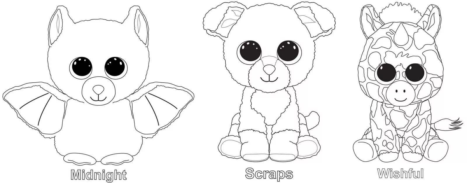Beanie Boos Coloring Pages | 35 images Free Printable