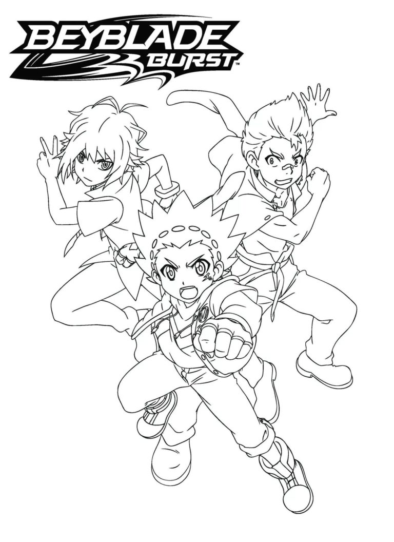 Beyblade Coloring Pages