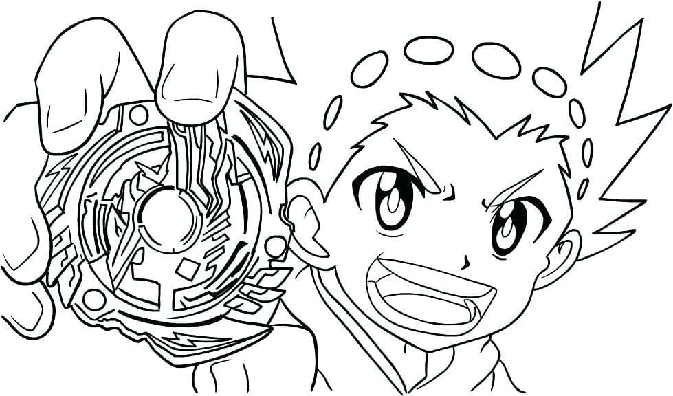 Desenhos do Beyblade para Colorir - 70 imagens para impressão gratuita