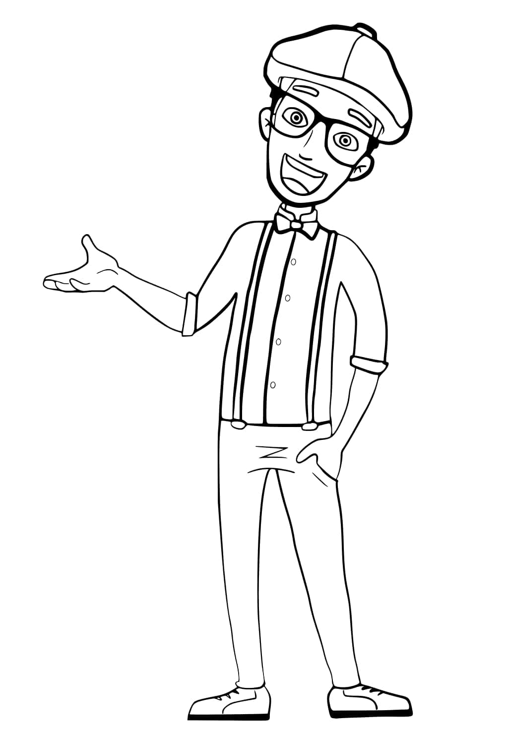 Blippi Coloring Pages | 25 Coloring Pages Free Printable