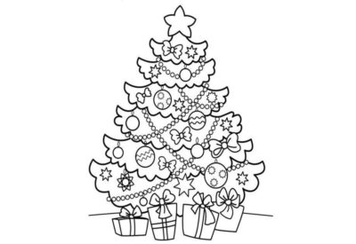 Kolorowanki Choinki – 105 darmowych kolorowanek do wydruku