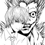 Raskrasil.com-Colorig-Pages-Death-Note-1