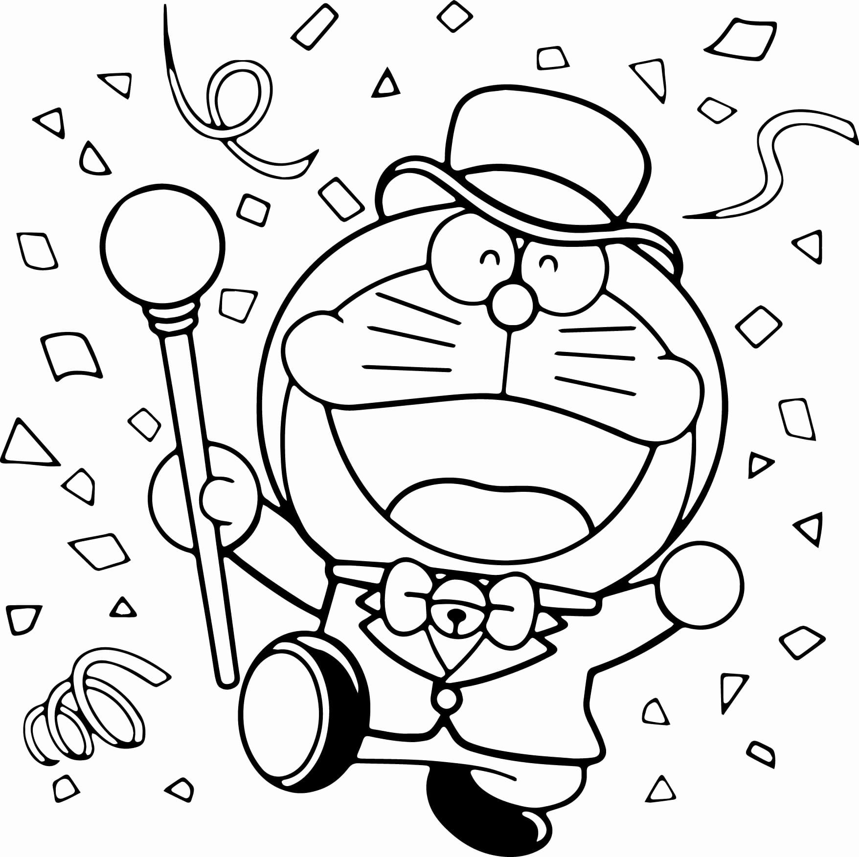 Free Doraemon Coloring Pages Download Free Doraemon Coloring Pages png  images Free ClipArts on Clipart Library