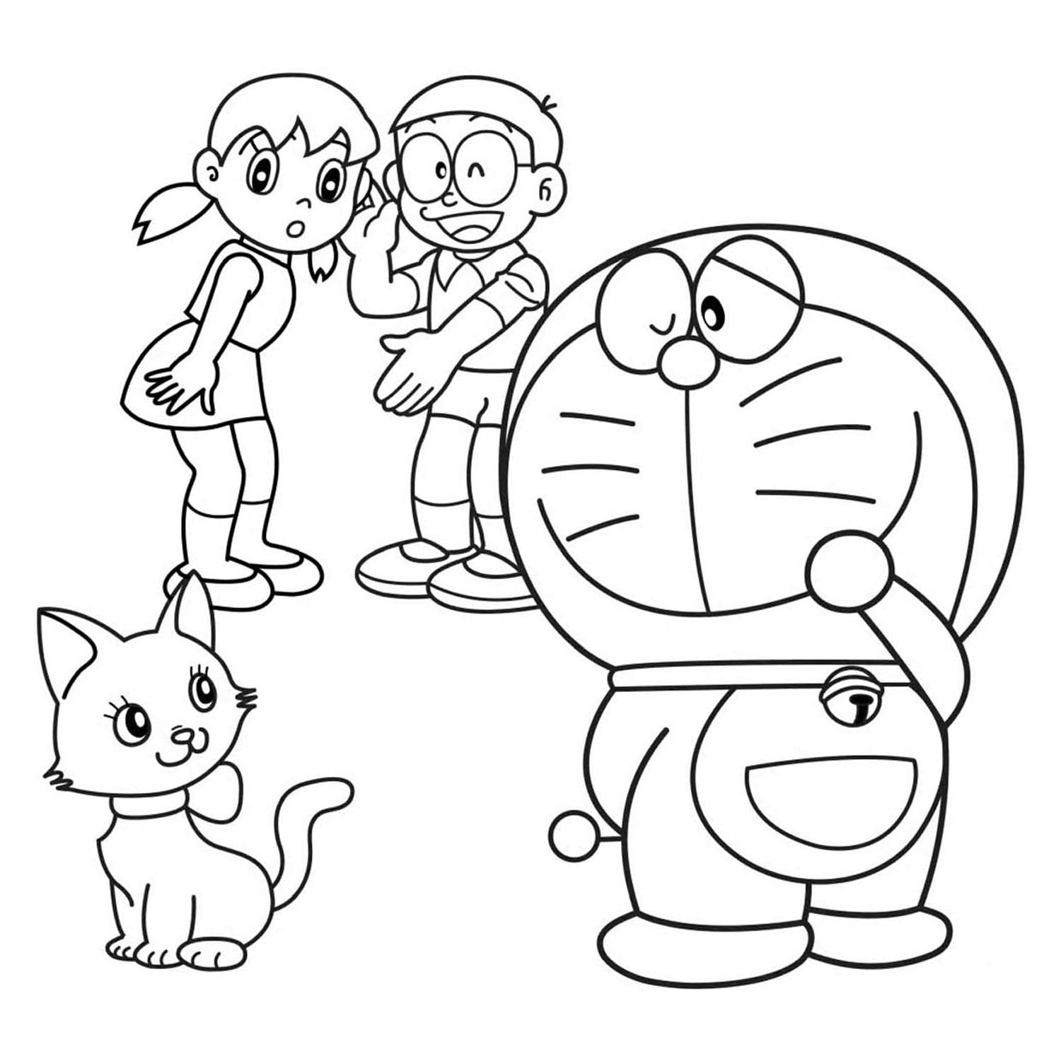 Doraemon Coloring Pages