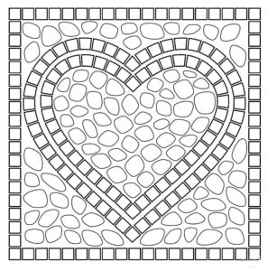  Foto zu Ausmalbilder Mosaik 