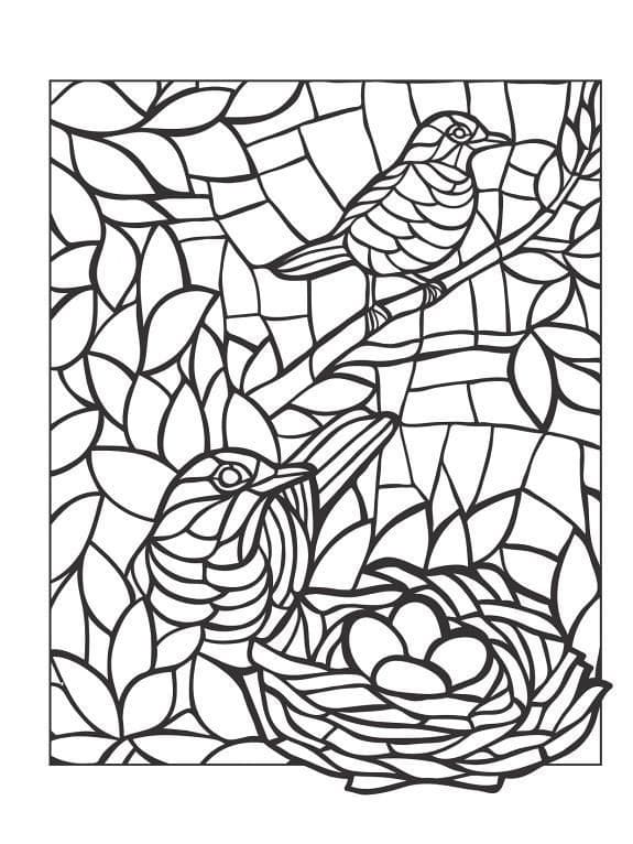 Free Coloring Pages To Download Mosaic