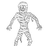 Raskrasil.com-Colorig-Pages-The mummy-3