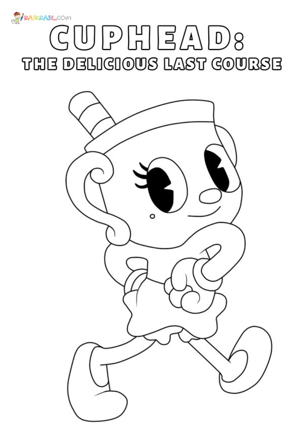 Cuphead Coloring Pages | 50 New Images Free Printable