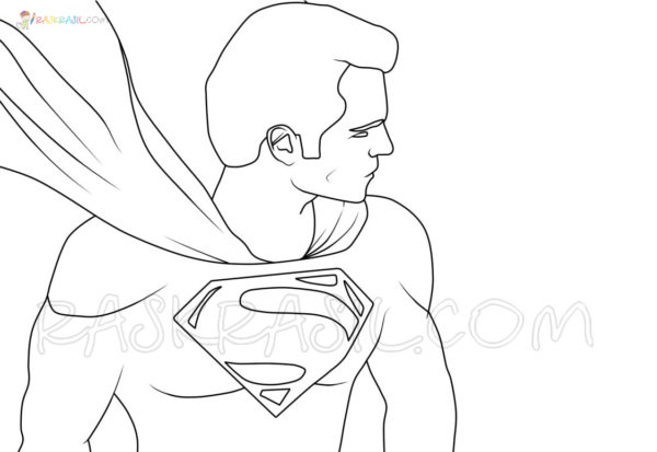 Superman Coloring Pages | 110 Best Images Free Printable
