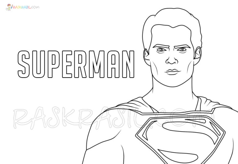Superman Coloring Pages | 110 Best Images Free Printable