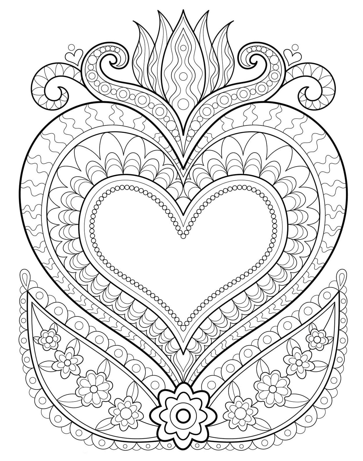 Raskrasil.com-Coloring-Pages-Absract-Heart-26