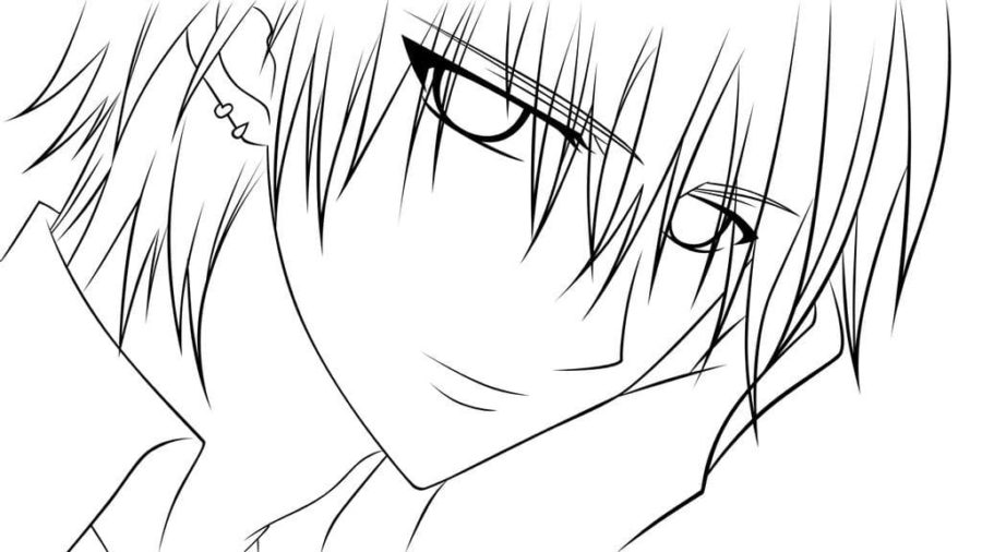 Anime Boys Coloring Pages | 110 Pictures Free Printable