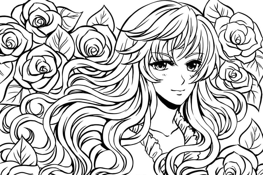 Anime Coloring Pages for Adults | 100 Pictures Free Printable