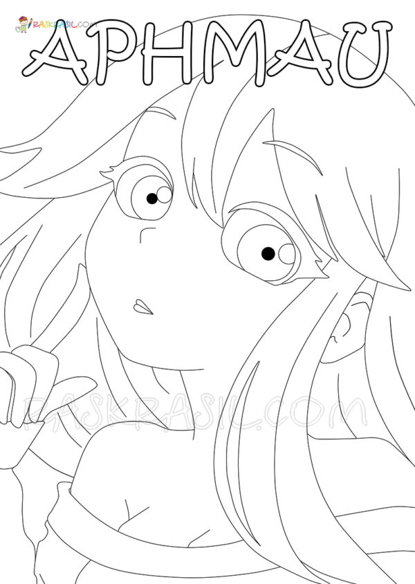Aphmau Coloring Pages