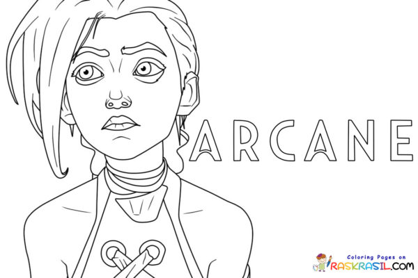 Coloriage Arcane à imprimer sur Raskrasil.com