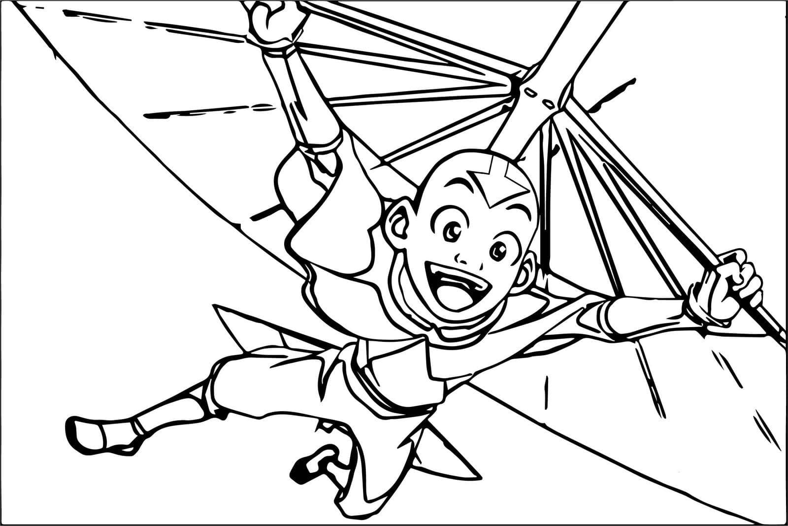 Dibujos de Avatar: la leyenda de Aang para Colorear - 100 imágenes para imprimir gratis