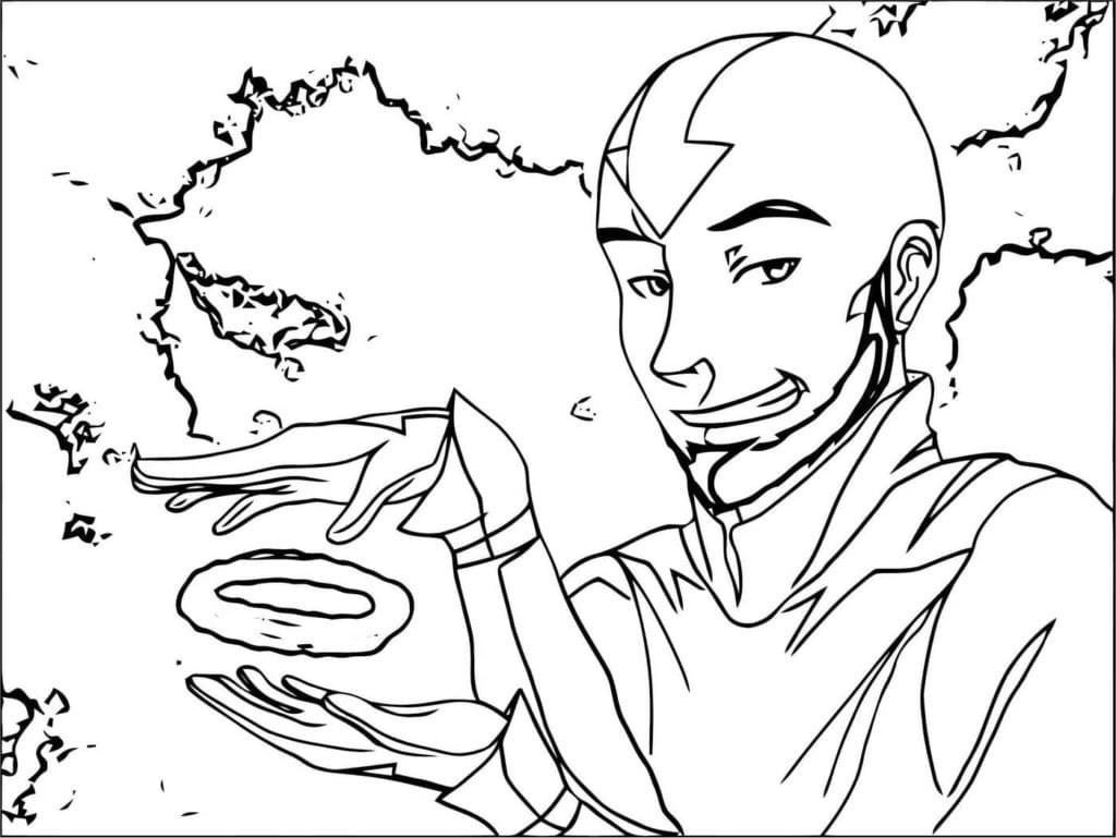Avatar The Last Airbender Coloring Pages | 100 Pictures Free Printable